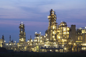 chemical processing plant