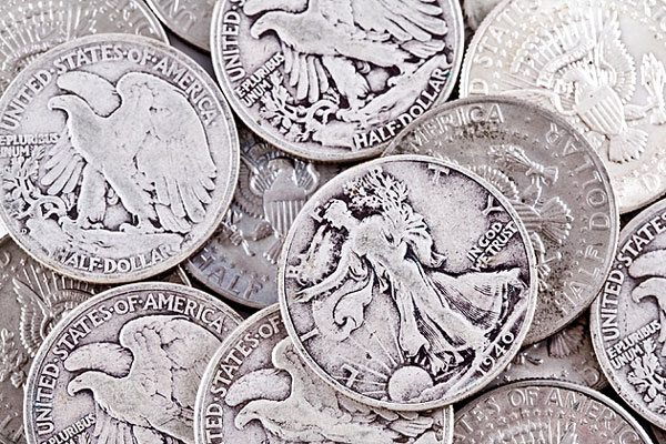 old half-dollar coins old half-dollar coins